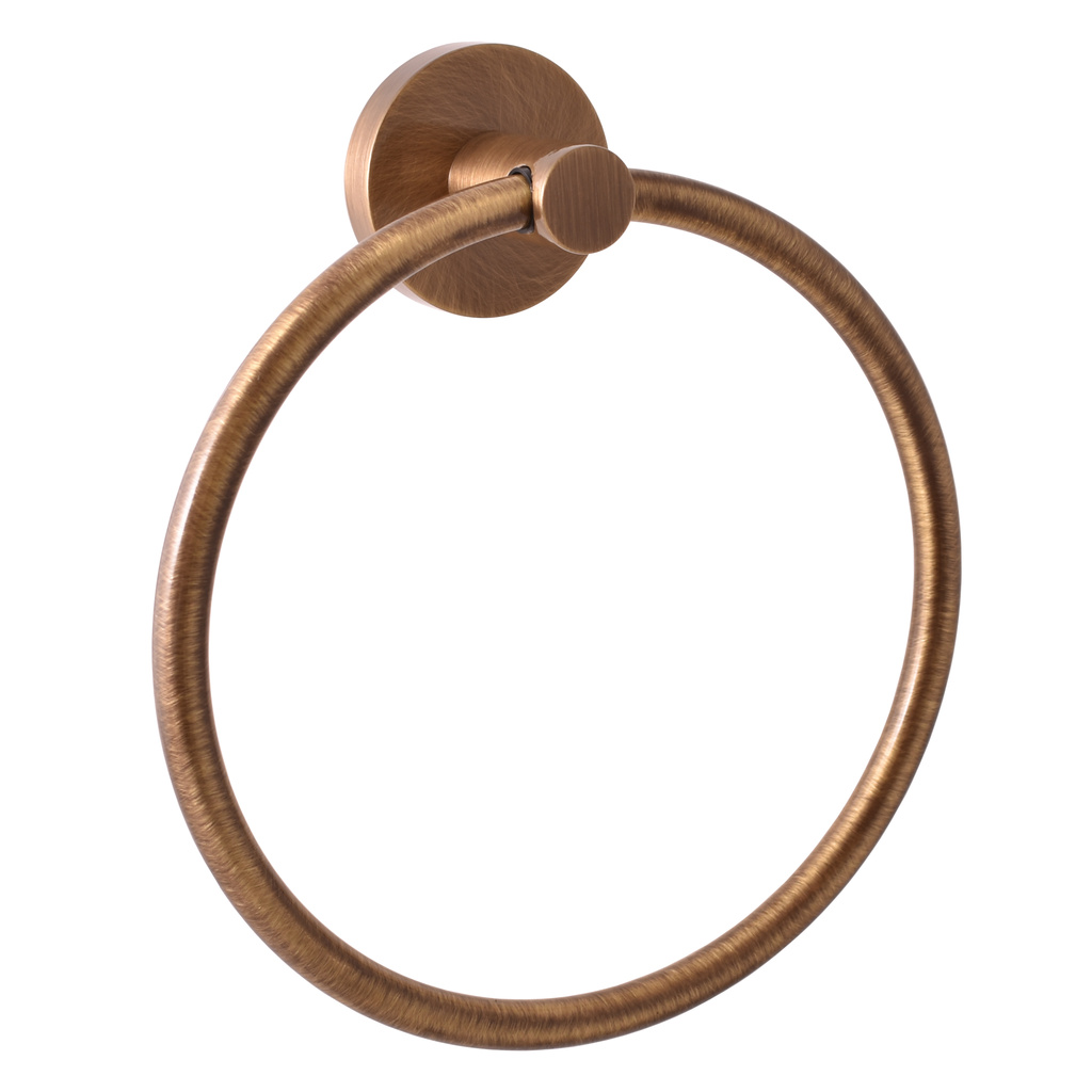 Kruh na uteráky stará mosadz (bronz) Kúpeľňový doplnok COLORADO