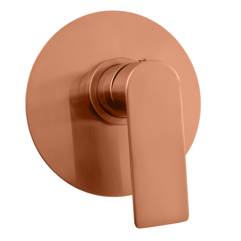 Vodovodná batéria sprchová vstavaná NIL - zlatá růžová - kartáčovaná